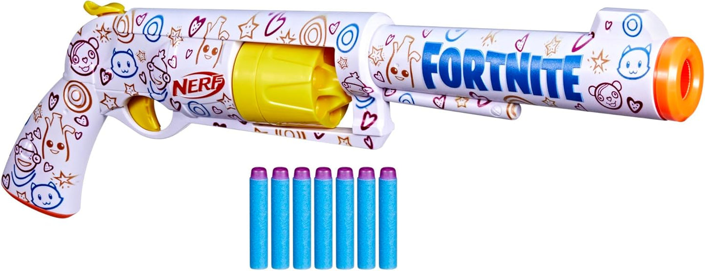 Nerf Fortnite Frenz 4 Ever Blaster, Bonus Code to Unlock Frenz 4 Ever Wrap in The Game