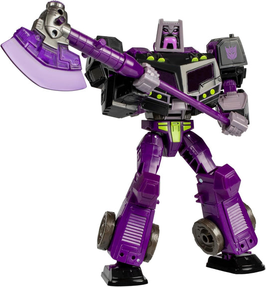 Transformers Legacy United Voyager Class Animated Universe Decepticon Motormaster, 7-inch Converting Action Figure, for Boys and Girls Ages 8+