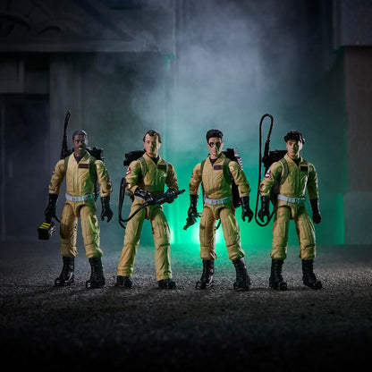Ghostbusters Plasma Pack O-Ring Action Figure Set, 40th Anniversary 3.75-Inch-Scale (9cm) 4-Pack, Toys for Kids Ages 4 and Up