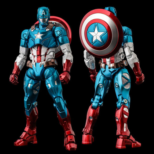 Marvel Fighting Armor Captain America Action Figure