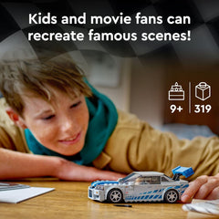 LEGO Speed Champions 2 Fast 2 Furious Nissan Skyline GT-R (R34), Race Car Toy Model Building Kit, Collectible with Racer Minifigure
