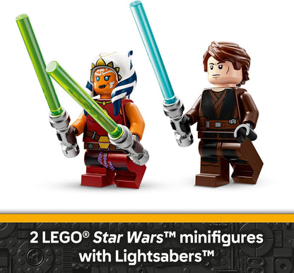 LEGO Star Wars: The Clone Wars Ahsoka's Jedi Interceptor Spaceship Building Toy