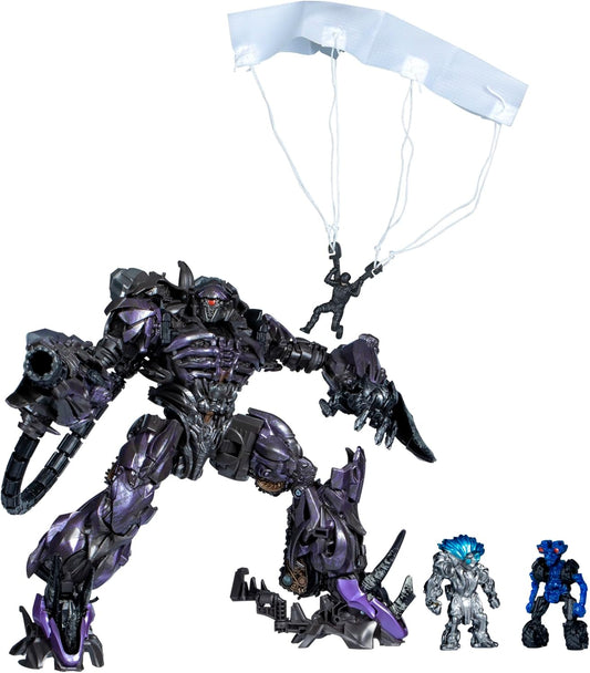 Transformers Toys Studio Series Leader Class Dark of The Moon Shockwave, 8.5-inch Converting Action Figure