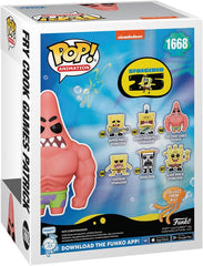 Pop! Animation: Spongebob Squarepants 25th Anniversary - Fry Cook Games Patrick