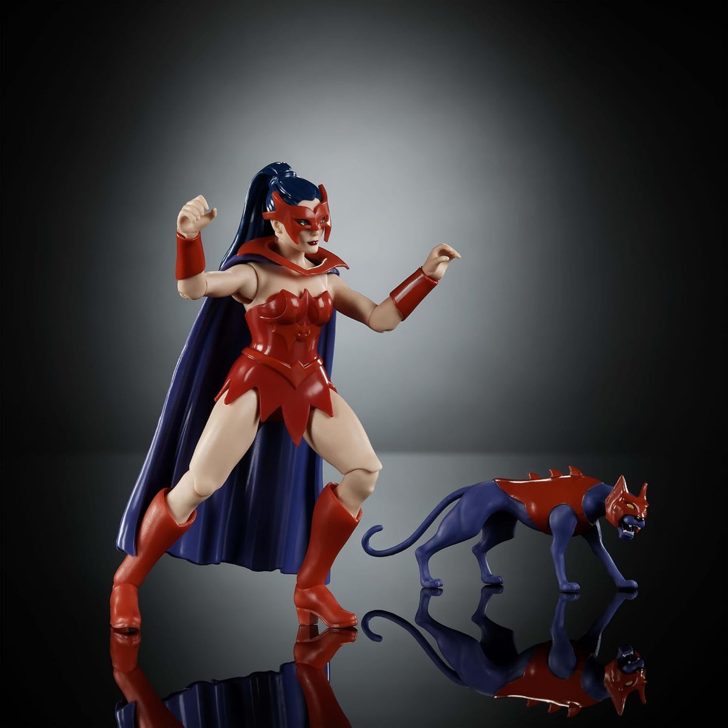 Masters of the Universe Origins, Catra (Cartoon Collection) Action Figure & Accessories Set