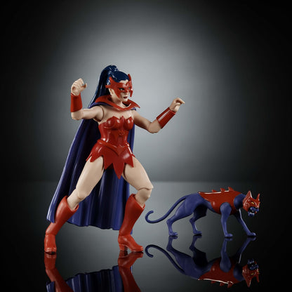 Masters of the Universe Origins, Catra (Cartoon Collection) Action Figure & Accessories Set