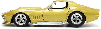 Big Time Muscle 1:24 1969 Chevy Corvette Stingray ZL-1 Die-cast Car
