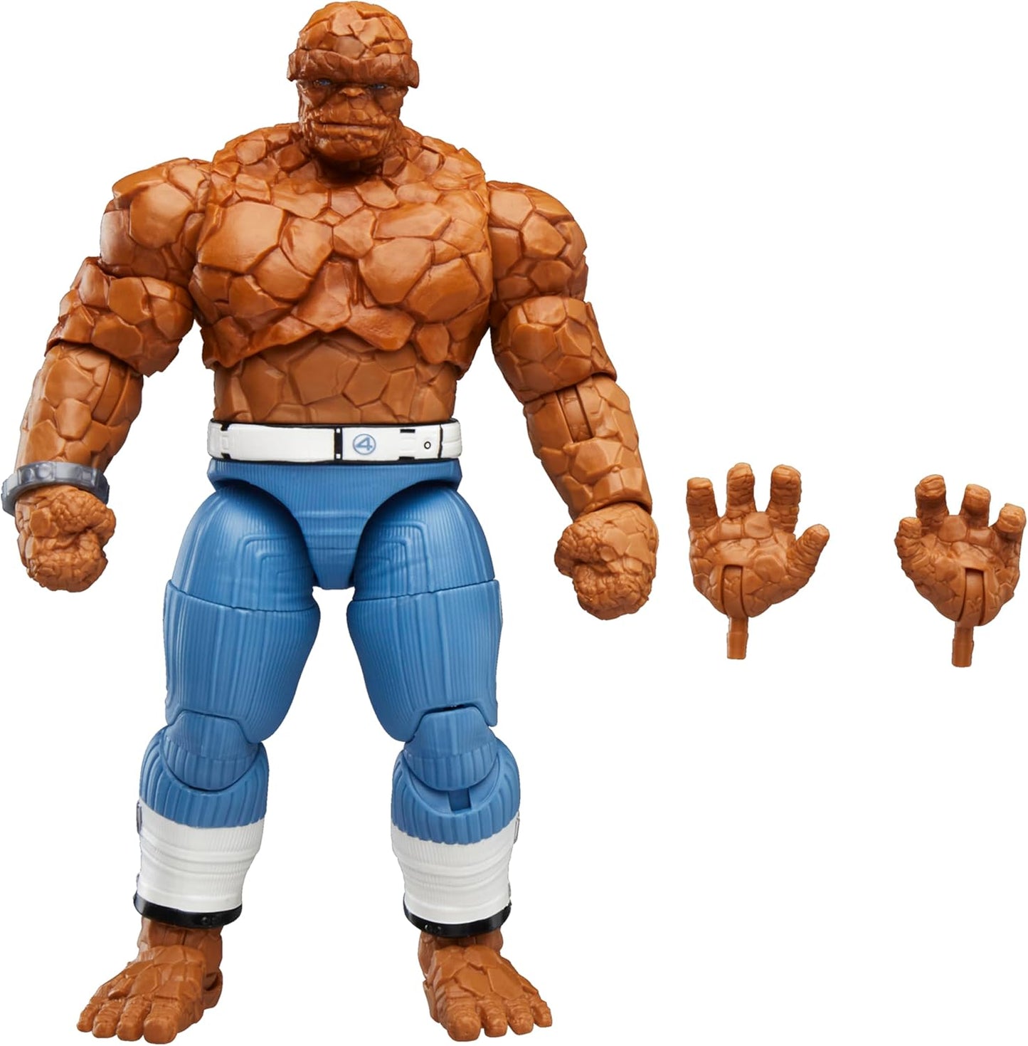 Marvel Legends Series The Thing, The Fantastic Four: First Steps Ben Grimm Movie Collectible 6 Inch Action Figure