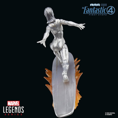 Marvel Legends Series Silver Surfer, The Fantastic Four: First Steps Movie Collectible 6 Inch Action Figure