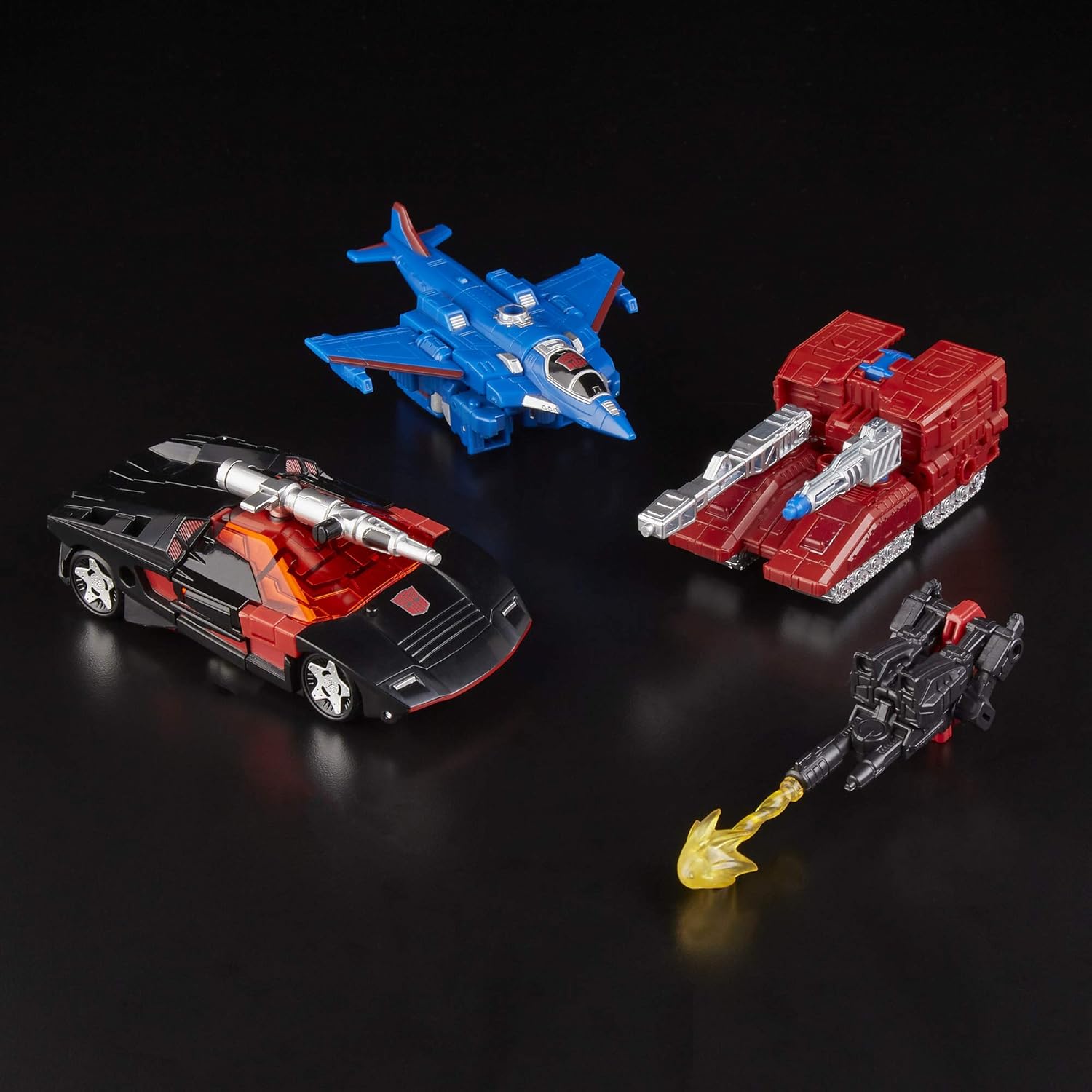 Transformers Toys Generations War for Cybertron Deluxe Wfc-S26 Autobot Alphastrike Counterforce 3 Pack - Final Strike Figure Series: Part 1 (Amazon Exclusive)