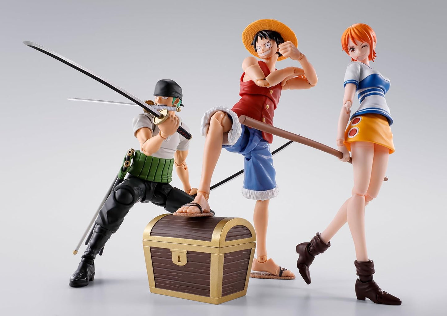 One Piece Roronoa Zoro Romance Dawn S.H.Figuarts Action Figure (Reissue)