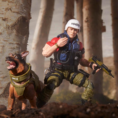 G.I. Joe Classified Series #157, Christopher Law Lavigne & Order Action Figure & German Shepherd Dog Figure