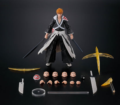 Bleach Ichigo Kurosaki Dual Zangetsu S.H.Figuarts Action Figure