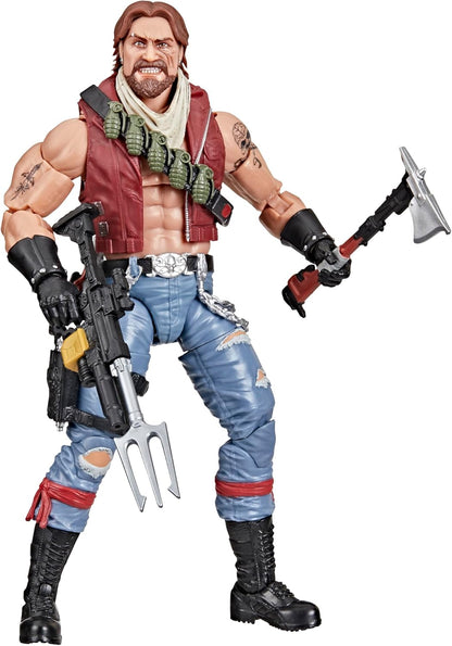 G.I. Joe Classified Series Dreadnok Monkeywrench, Collectible 6 Inch Action Figure with 10 Accessories