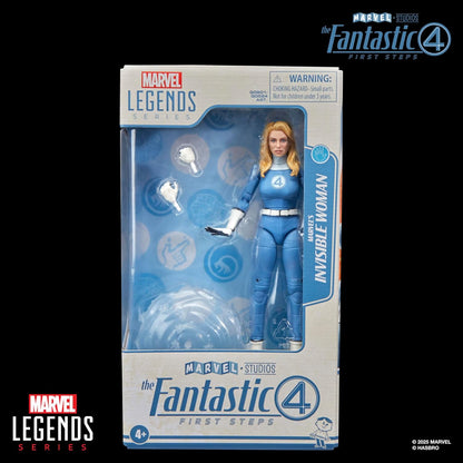 Marvel Legends Series Invisible Woman, The Fantastic Four: First Steps Sue Storm Movie Collectible 6 Inch Action Figure