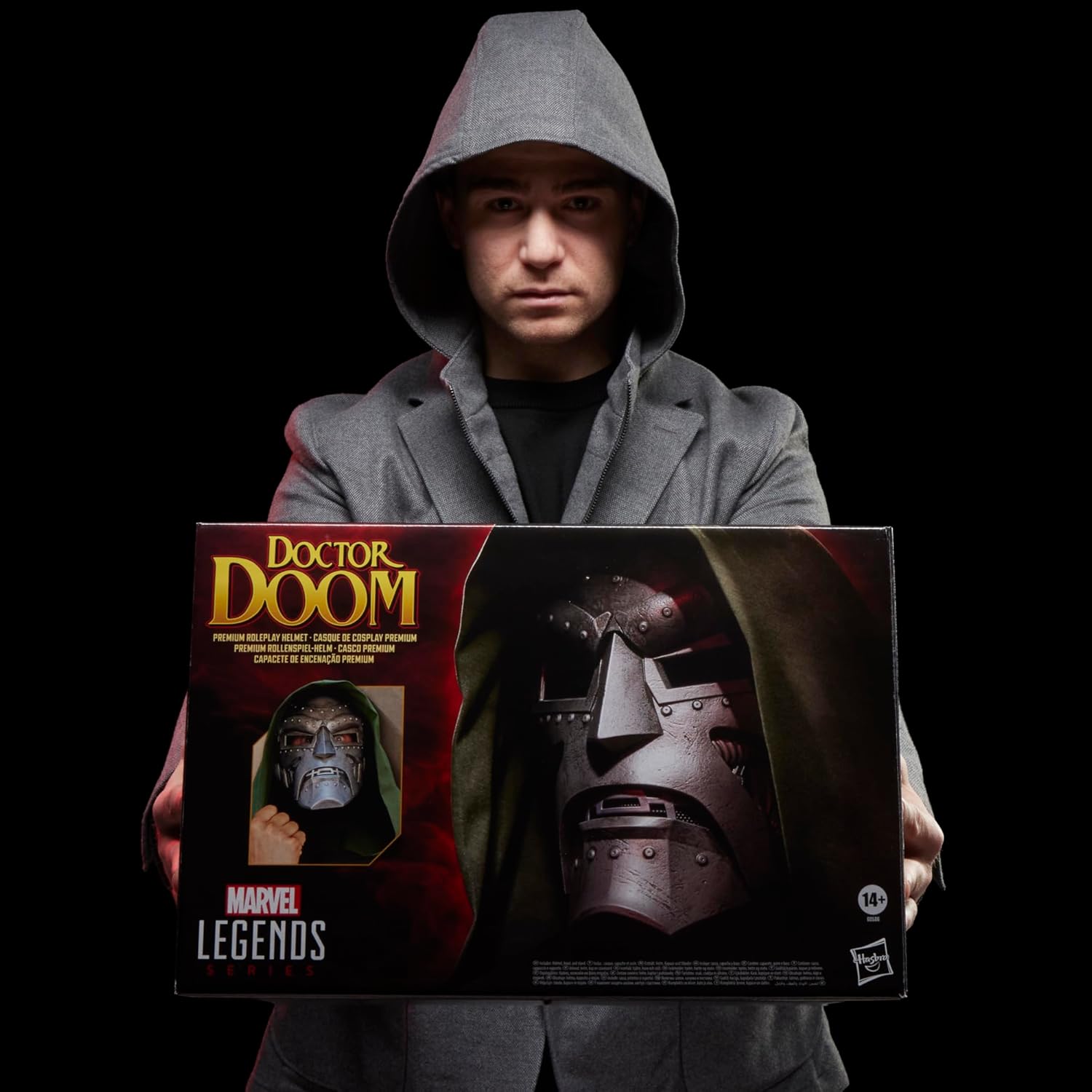 Marvel Legends Series Doctor Doom Premium Roleplay Helmet, Fantastic Four Comics Collectible Gear for Adults