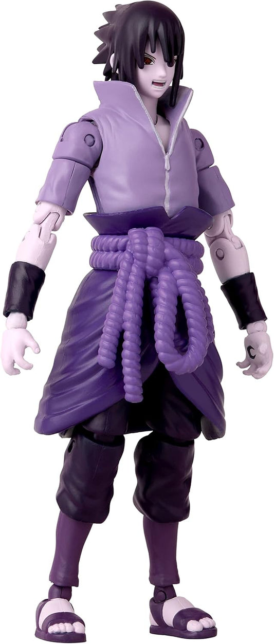 Naruto Anime Heroes Sasuke Uchiha Rinnegan Mangekyo Sharingan Action Figure