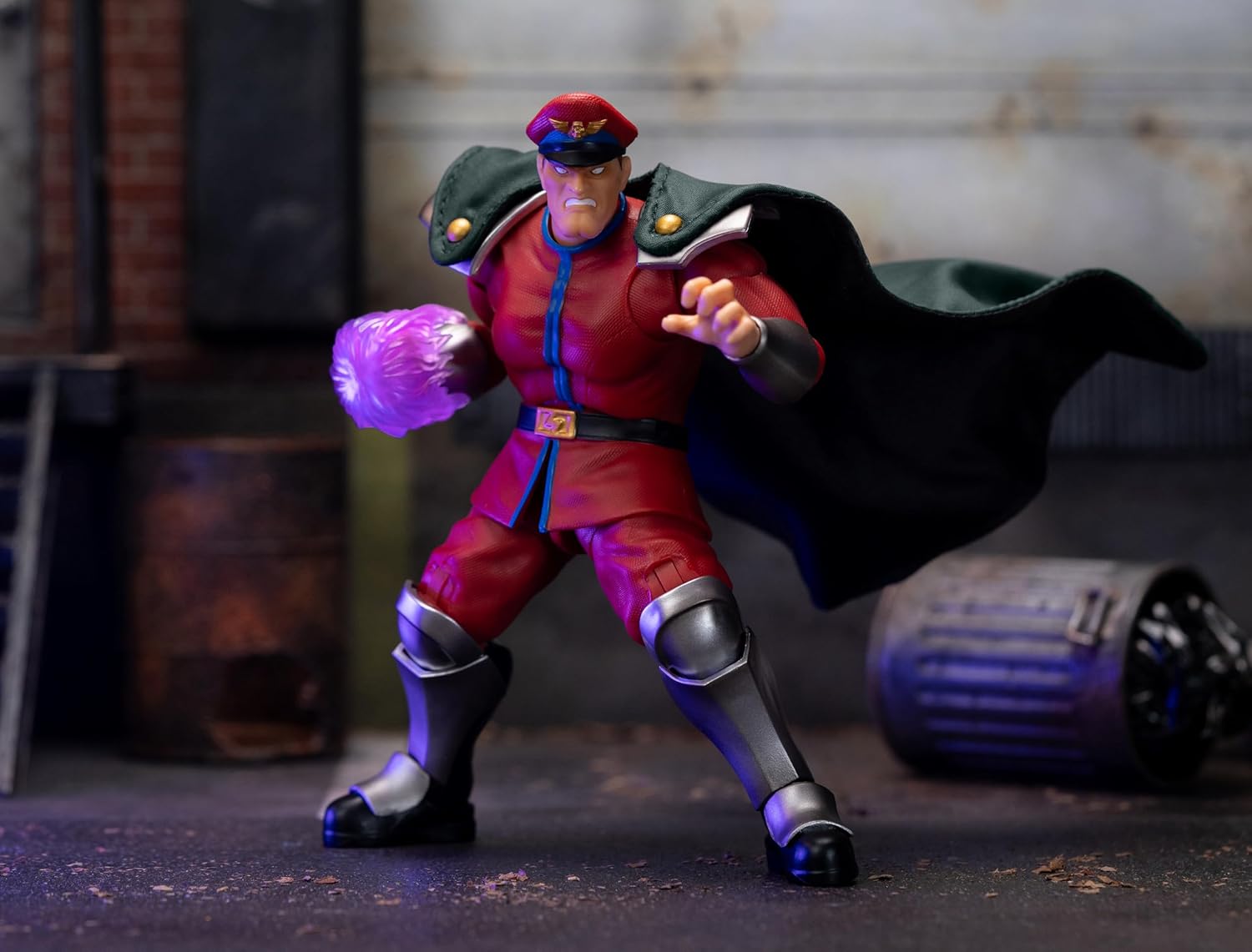 Jada Toys Street Fighter M. Bison Action Figure 6-Inch Size