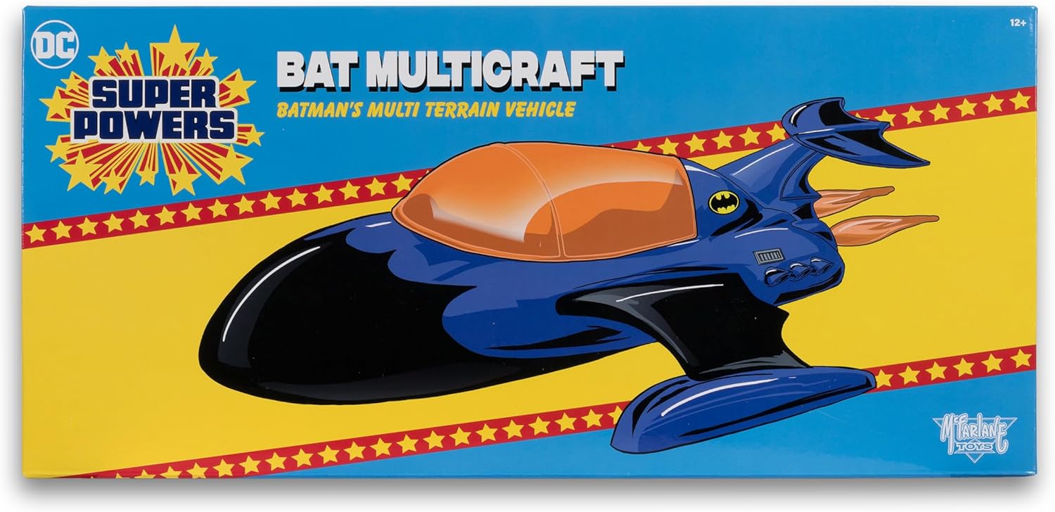 McFarlane Toys - DC Super Powers The Bat Multicraft (Batman's Multi Terrain Vehicle)