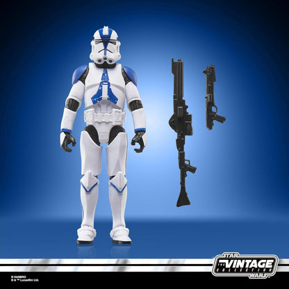 Star Wars The Vintage Collection Clone Trooper (501st Legion), OBI-Wan Kenobi 3.75 Inch Collectible Action Figure