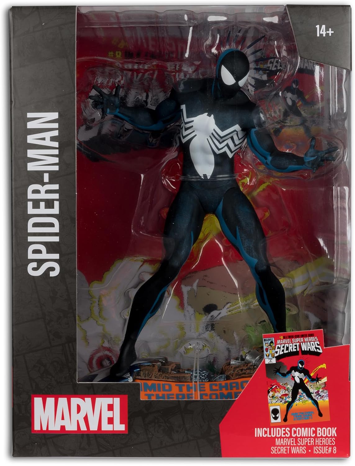 Marvel Spider-Man 1:6th Scale Collectible with Scene & Comic