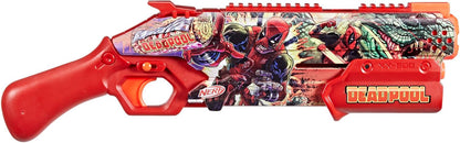 Nerf Marvel Deadpool Blaster, 16 Nerf Rival Accu-Rounds, Pump Action, Breech Load, Gifts for Teens, 14+