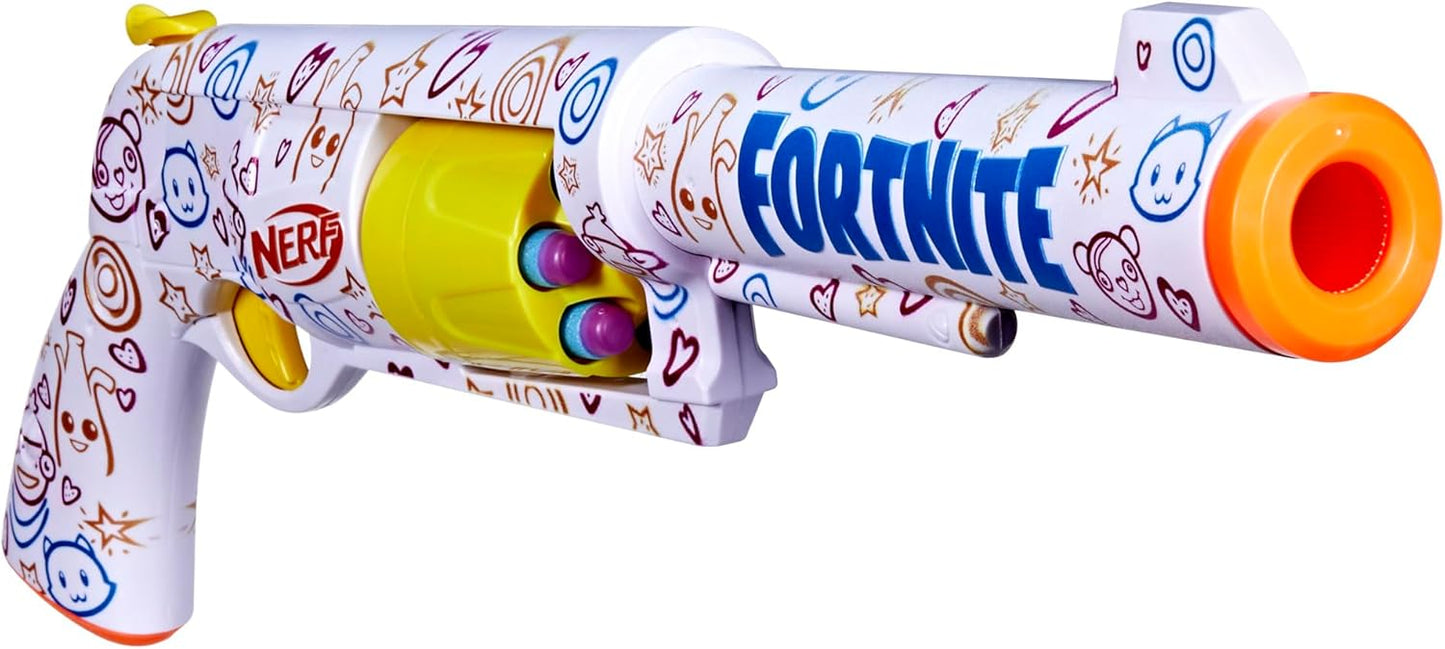 Nerf Fortnite Frenz 4 Ever Blaster, Bonus Code to Unlock Frenz 4 Ever Wrap in The Game