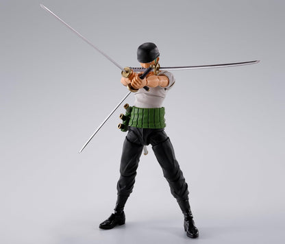 One Piece Roronoa Zoro Romance Dawn S.H.Figuarts Action Figure (Reissue)