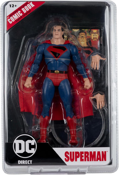 DC Direct Page Punchers Superman (Kingdom Come) 7in Figure with Comic