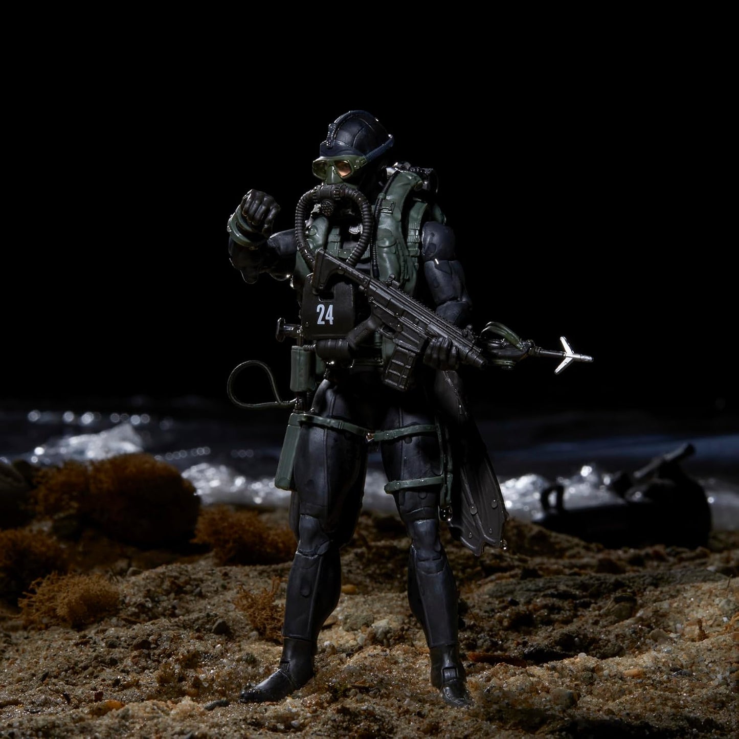 G.I. Joe Classified Series 60th Anniversary Action Sailor - Recon Dive Action Figure with 17 Accessories