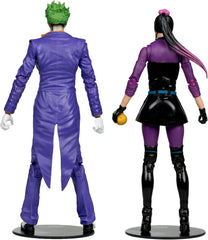 McFarlane Toys - DC Multiverse The Joker & Punchline 7" Action Figure 2pk