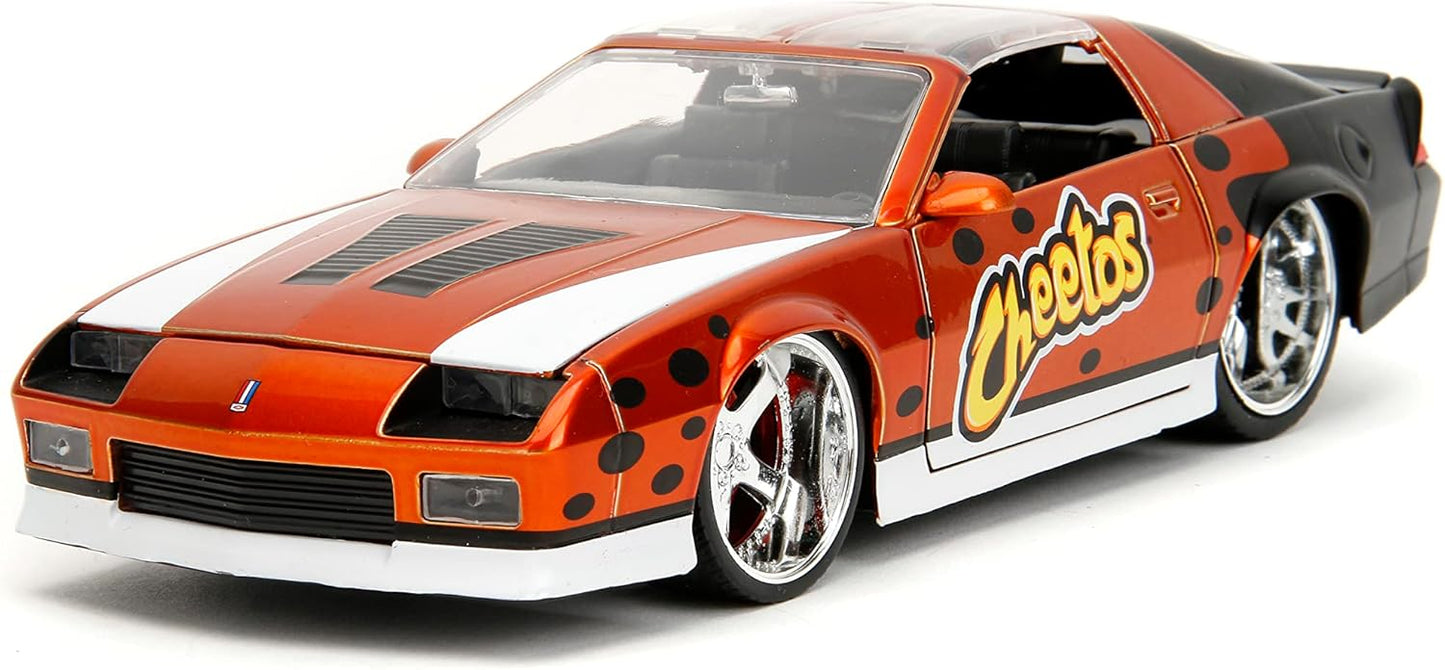 1985 Chevy Camaro Z28 Die-Cast Car & Chester Cheetah Figure