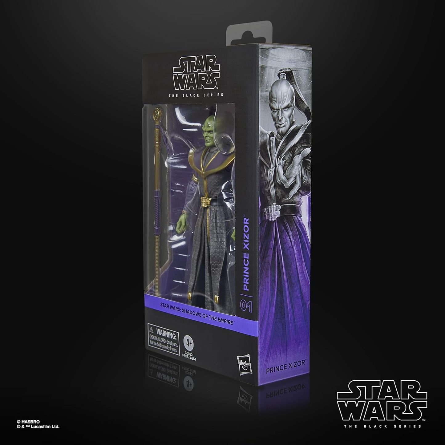 STAR WARS The Black Series Prince Xizor, Shadows of The Empire Premium Collectible 6 Inch Action Figure