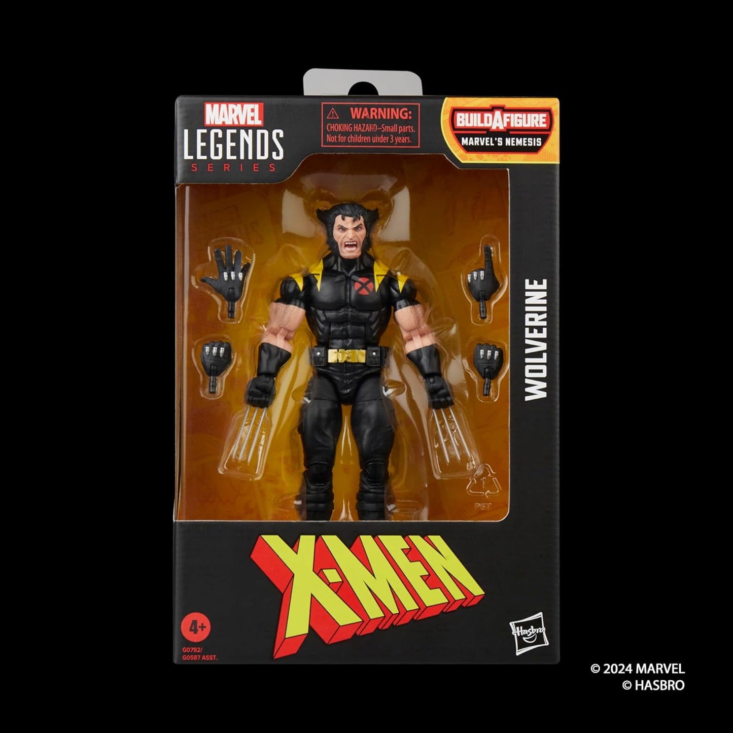Marvel Legends Series Wolverine, X-Men Comics Collectible 6-Inch Scale Action Figure