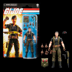 G.I. Joe Classified Series Retro Cardback Flint, Collectible 6 Inch Action Figure with 9 Accessories