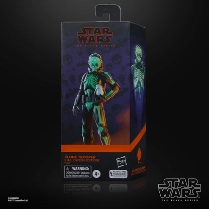 Star Wars The Black Series Clone Trooper (Halloween Edition) and PORG Toys, 6-Inch-Scale Holiday-Themed Collectible Figures