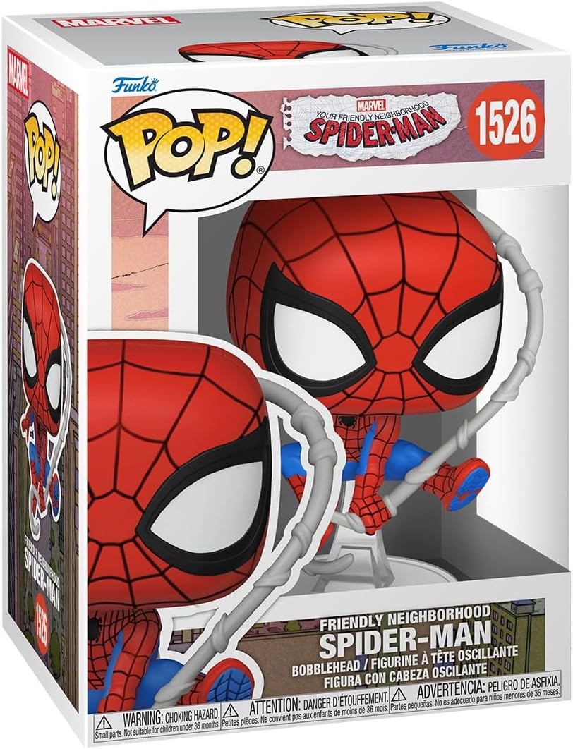 [Pre-Order] Pop! Marvel: Friendly Neighborhood Spider - Man (Final Suit)