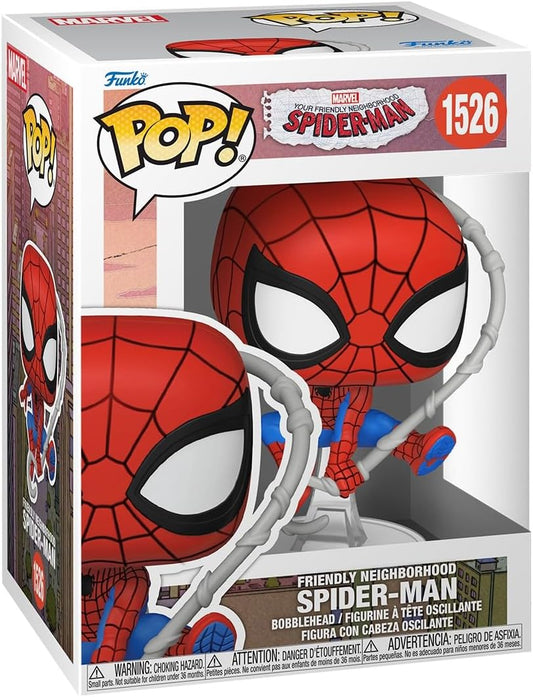 [Pre-Order] Pop! Marvel: Friendly Neighborhood Spider - Man (Final Suit)