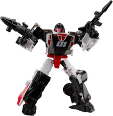 Transformers Age of The Primes Deluxe Class Decepticon Crasher, 5.5-inch Converting Action Figure, Robot Toys for Ages 8+