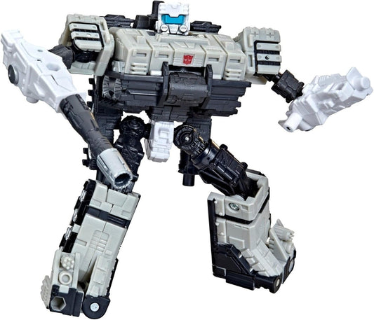 Transformers Toys Generations War for Cybertron: Kingdom Deluxe WFC-K33 Autobot Slammer Action Figure