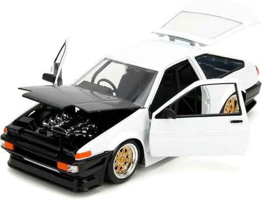 JDM Tuners 1:24 Scale 1986(AE86) Toyota Trueno Die-cast Car