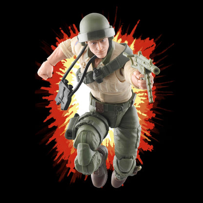 G.I. Joe Classified Series Retro Cardback Duke, Collectible 6-Inch Action Figure with 10 Accessories