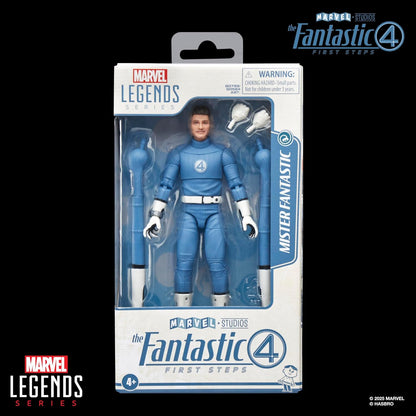 Marvel Legends Series Mister Fantastic, The Fantastic Four: First Steps Movie, Reed Richards Collectible 6 Inch Action Figure