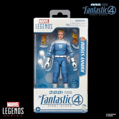 Marvel Legends Series Johnny Storm, The Fantastic Four: First Steps Movie Collectible 6 Inch Action Figure