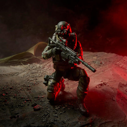 G.I. Joe Classified Series 60th Anniversary Action Pilot - Halo (High Altitude Low Opening) Jumper Action Figure with Parachute