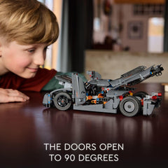 LEGO Technic Koenigsegg Jesko Absolut Grey Hypercar, Sports Car Building Toy Set