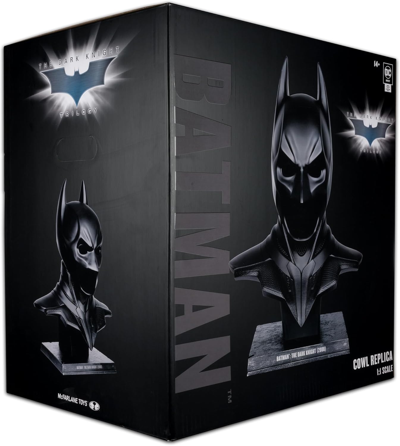 McFarlane Toys - DC Direct Batman: The Dark Knight (2008) Cowl Replica 1:1 Scale