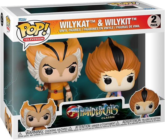 Pop! Animation: Thunder Cats - Wilykat & Wilykit, 2 - Pack