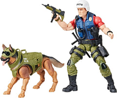 G.I. Joe Classified Series #157, Christopher Law Lavigne & Order Action Figure & German Shepherd Dog Figure
