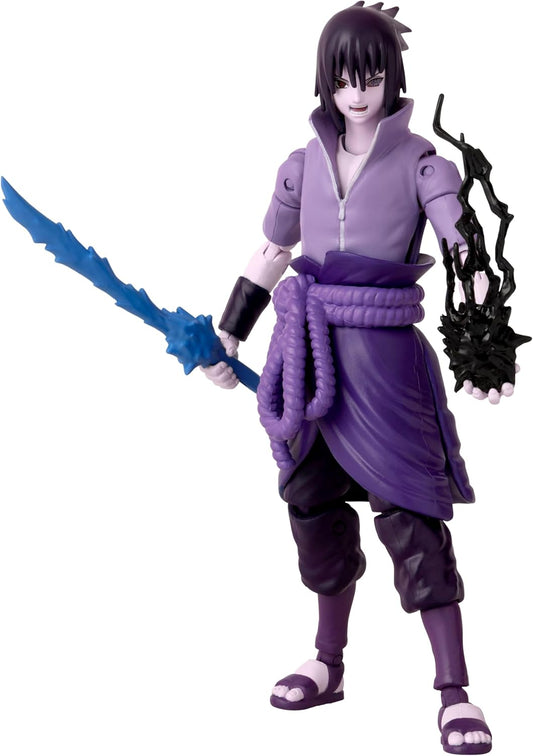 Naruto Anime Heroes Sasuke Uchiha Rinnegan Mangekyo Sharingan Action Figure